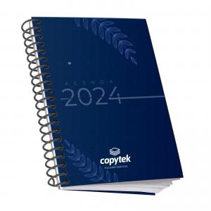 Agenda personalizada sulfite 90g 10x15   Capa dura 