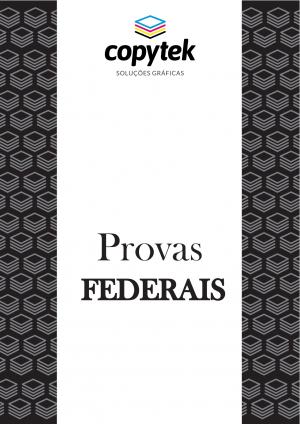 PROVAS FEDERAIS E ESTADUAIS - OUTRAS INSTITUIÇÕES   PB, frente e verso   