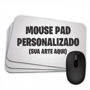 Mouse Pad Personalizado  17x21cm 4X0 - Frente colorido   